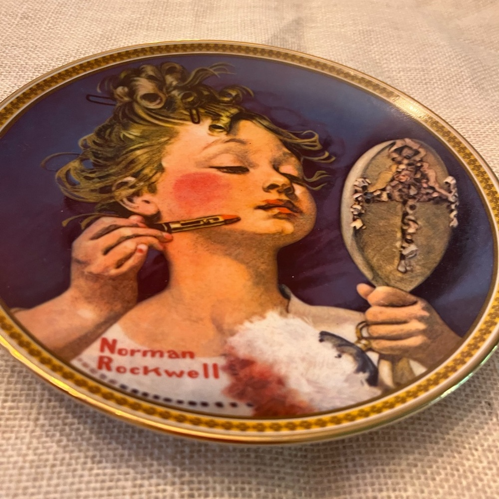 Norman Rockwell Decorative Plate